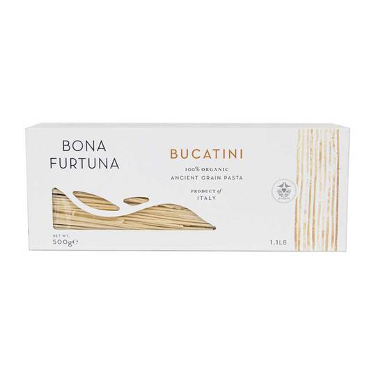 Bona Furtuna Italian Organic Ancient Grain Bucatini 1