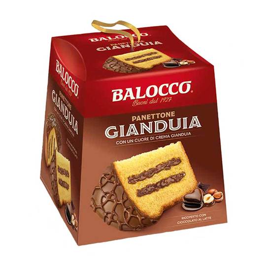 Balocco Panettone with Gianduia Chocolate Cream 1