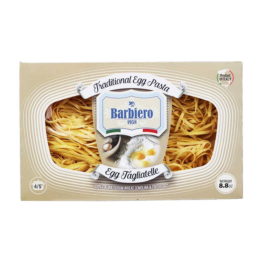 Barbiero Traditional Tagliatelle Egg Pasta, 100% Italian Wheat 1