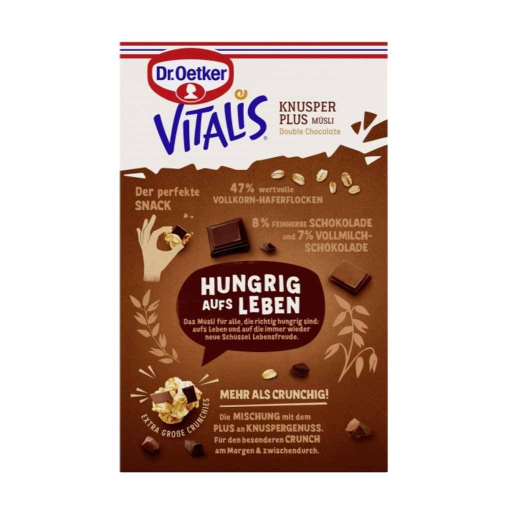 Dr. Oetker Vitalis Double Chocolate Muesli, Knusper Plus 2