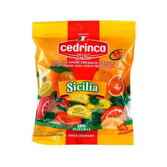 Cedrinca Sicilia Italian Citrus Filled Candies 1