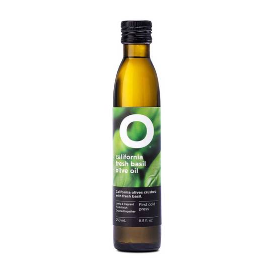 O Olive Oil & Vinegar O California Fresh Basil Olive Oil 1