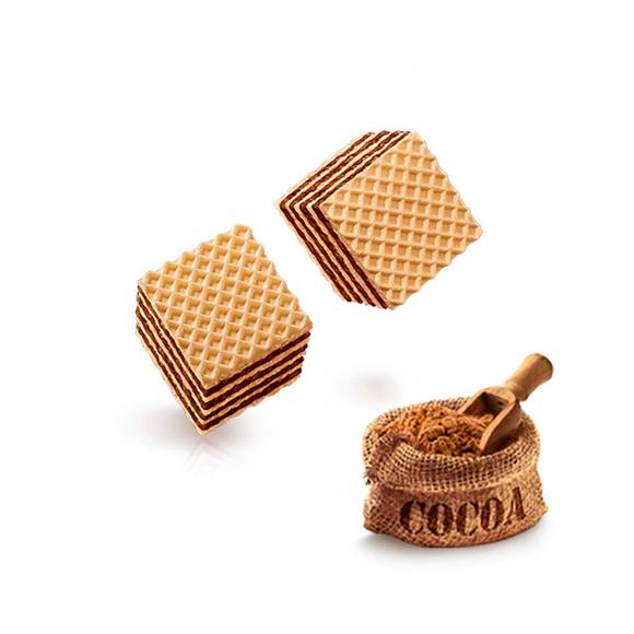 Balocco Cocoa Wafer Cubes 2