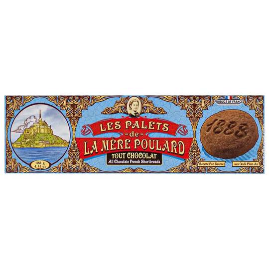 La Mere Poulard French Chocolate Cookies Palets 1