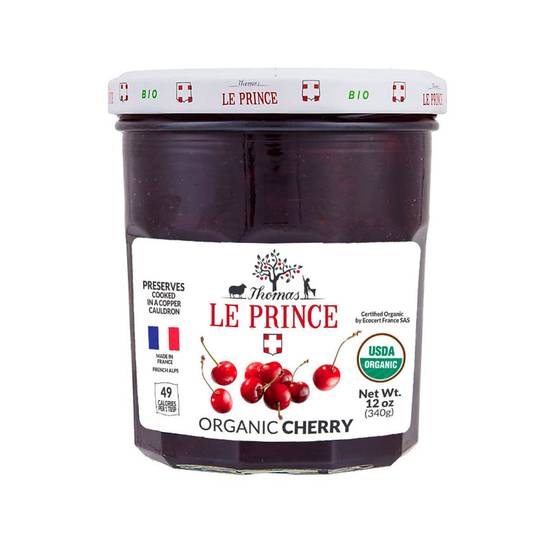 Thomas Le Prince Organic French Cherry Preserve 1