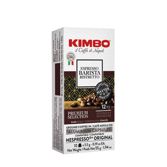 Kimbo Dark Roast Espresso, 10 Aluminum Capsules 1