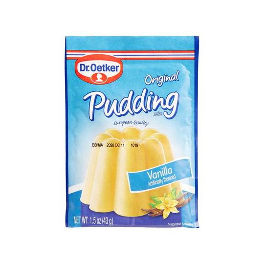 Dr. Oetker Vanilla Pudding Mix, 3-Pack 1