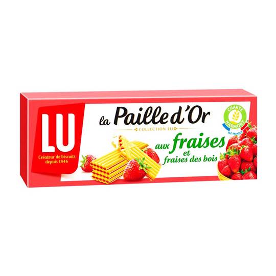 LU Paille d'Or Strawberry Cookies 1