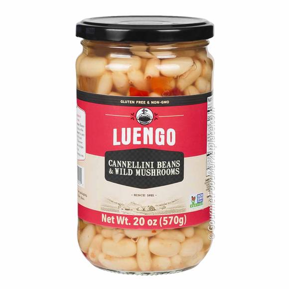 Luengo Cannellini Beans and Wild Mushrooms, Non-GMO 1