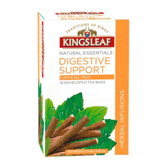 Kingsleaf Digestive Support Ceylon Tea, Caffeine Free, 18 Bags 1