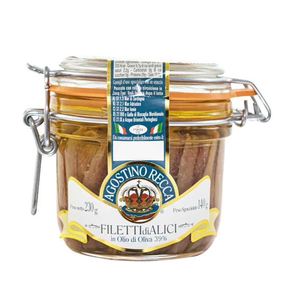 Agostino Recca Anchovy Fillets in Olive Oil 1