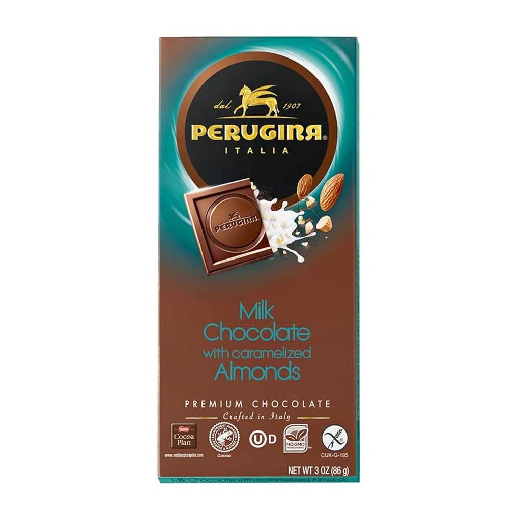 Perugina Milk Chocolate with Almonds Bar 1