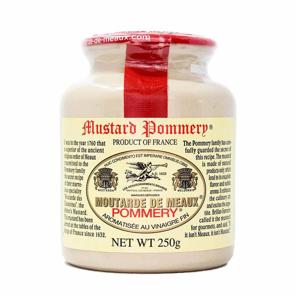 Pommery Whole Grain Mustard in Crock from Meaux 1