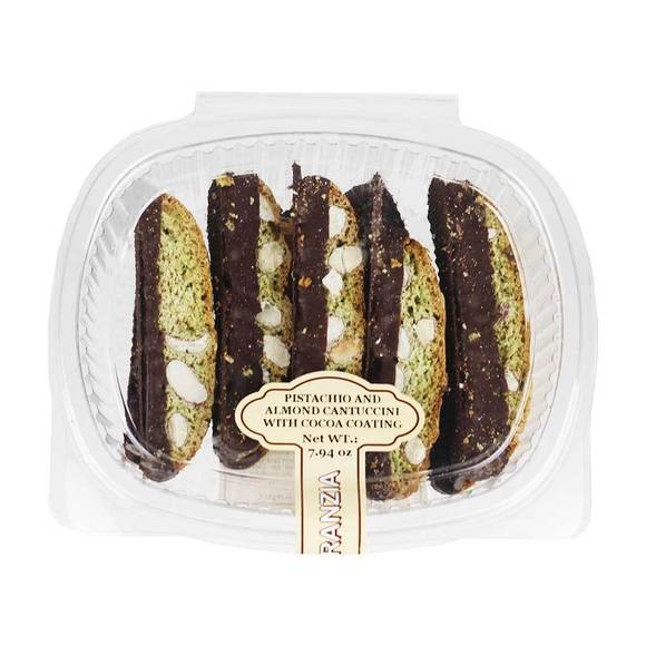 Monardo Chocolate Covered Almond & Pistachio Cantuccini 1