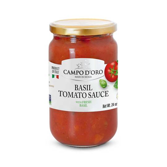 Campo d'Oro Basil Tomato Sauce 1