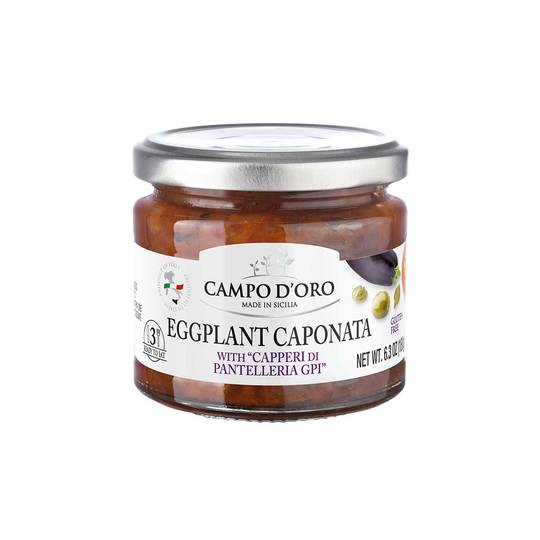 Campo d'Oro Pantelleria PGI Eggplant Caponata with Capers 1