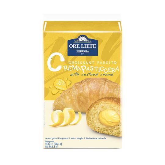 Ore Liete Italian Croissant with Custard Cream Filling 1