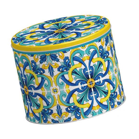 Ore Liete Panettone in Capri Style Gift Tin 1