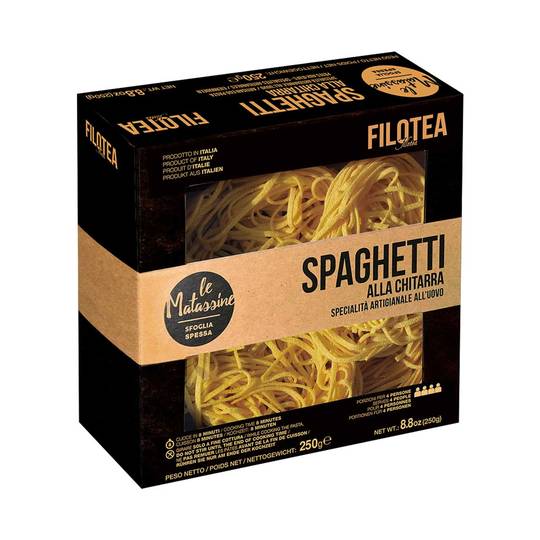 Filotea Spaghetti Alla Chitarra Nests Egg Pasta 1