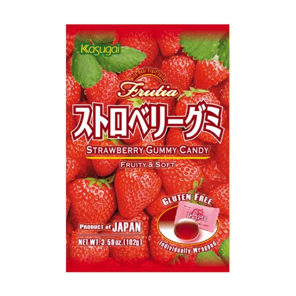 Kasugai Japanese Strawberry Gummy 1