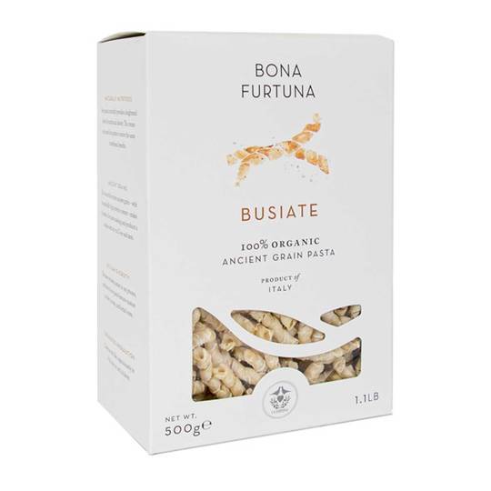 Bona Furtuna Italian Organic Ancient Grain Busiate 1