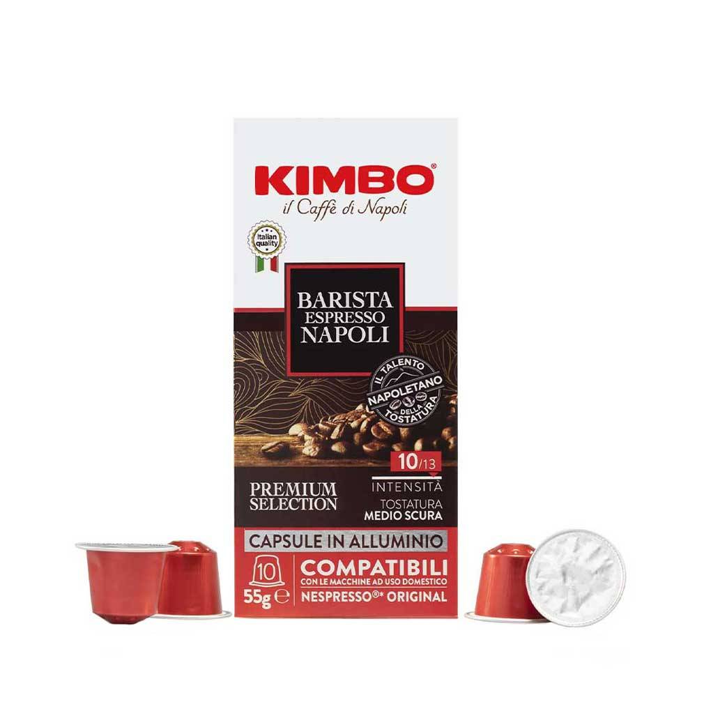 Kimbo Medium Dark Roast Espresso, 10 Aluminum Capsules 2