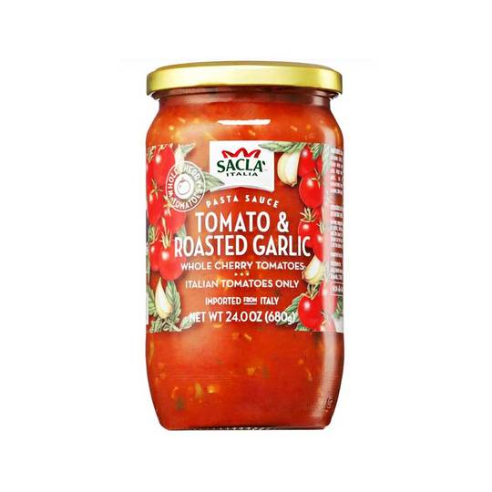 Sacla Italian Cherry Tomato and Roasted Garlic Pasta Sauce 1