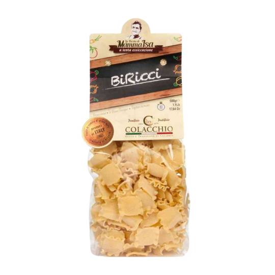 Colacchio Italian Biricci Pasta, Bronze Cut 1