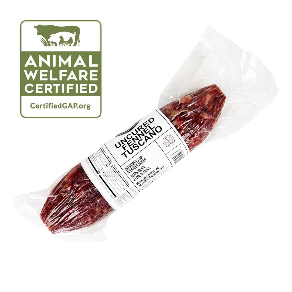 Niagara Food Specialties Super Premium Uncured Fennel Salami 1