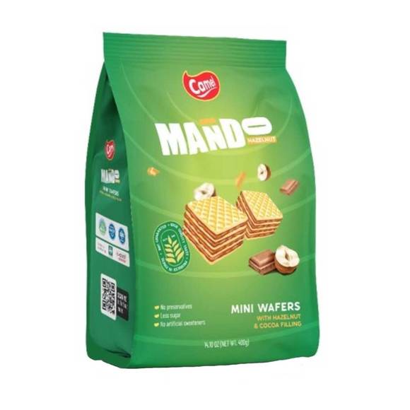 Mando Hazelnut & Chocolate Wafer Cubes, Family Size 1