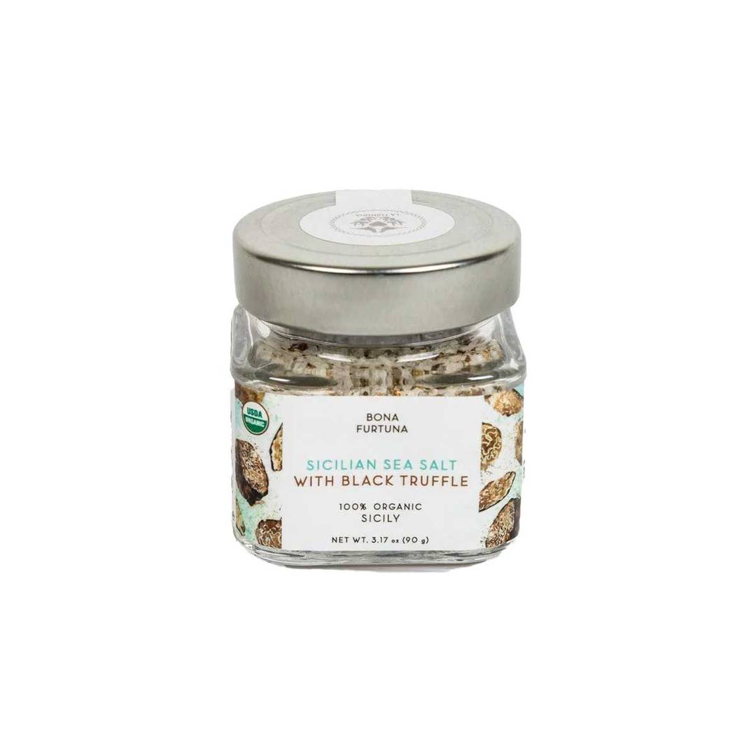 Bona Furtuna Organic Sicilian Sea Salt with Black Truffle 1