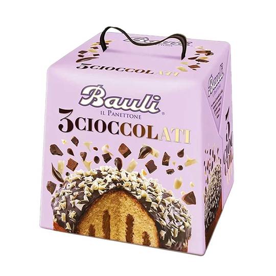 Bauli Three Chocolate Panettone 1