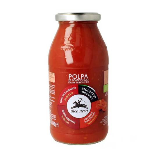 Alce Nero Organic 100% Italian Tomato Pulp 1