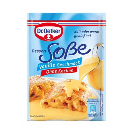 Dr. Oetker Instant Vanilla Dessert Sauce 1