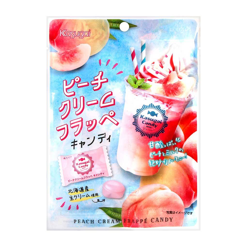 Kasugai Peach Cream Frappe Candy 1