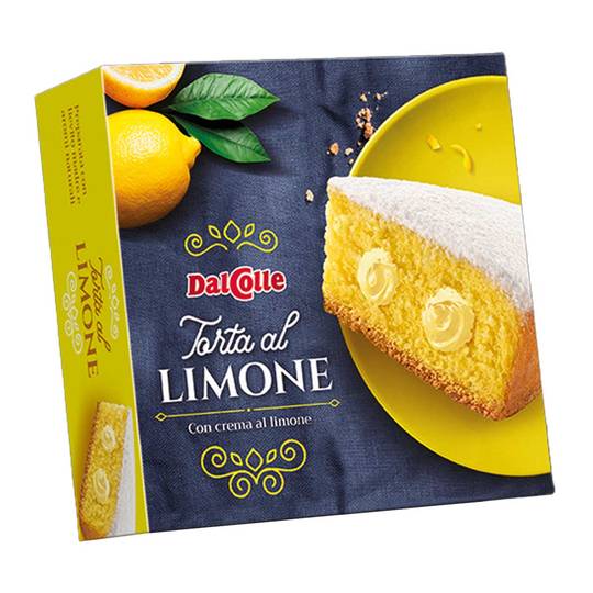 Dal Colle Italian Lemon Cake Filled with Lemon Cream 1