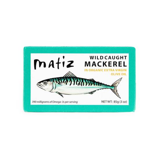 Matiz Mackerel in Organic Extra Virgin Olive Oil 1