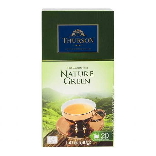 Thurson Pure Green Tea, 20 Bags 1
