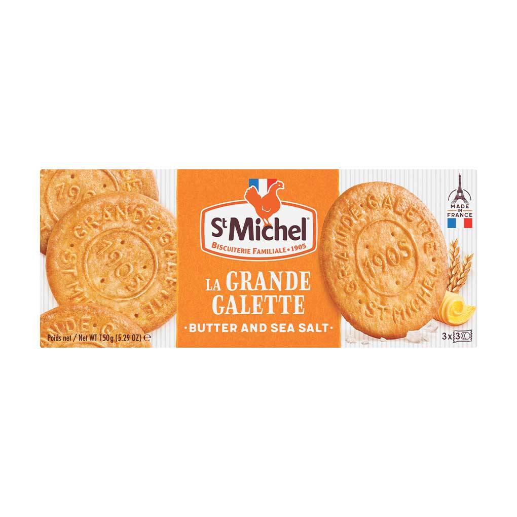 St Michel La Grande Galettes with Guerande Sea Salt 1