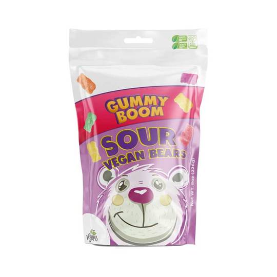Gummy Boom Sour Vegan Gummy Bears 1