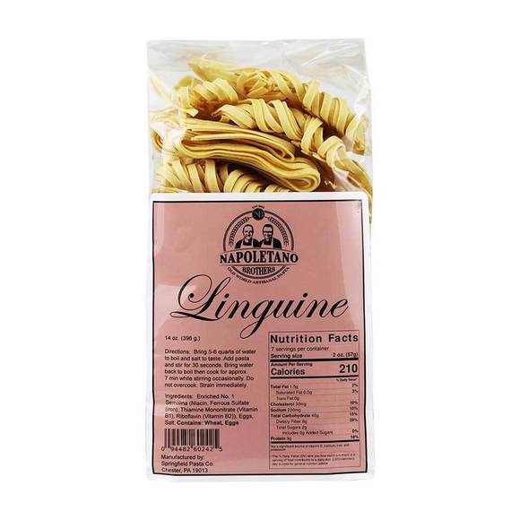 Napoletano Brothers Linguine Pasta 1