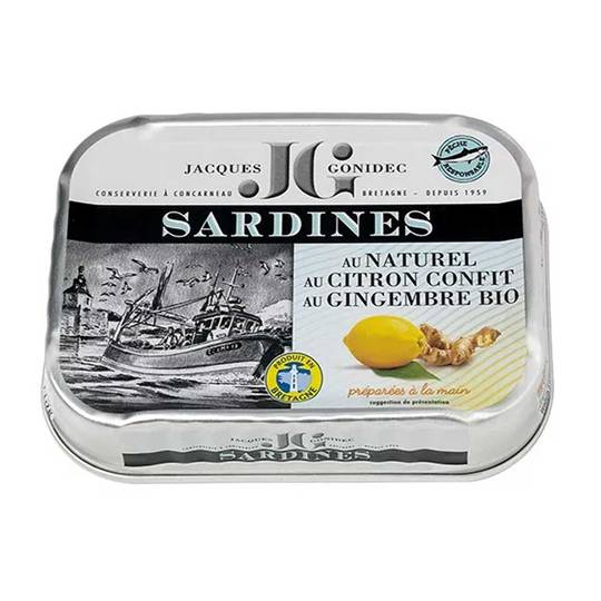 Gonidec Sardines with Candied Lemon and Organic Ginger 1