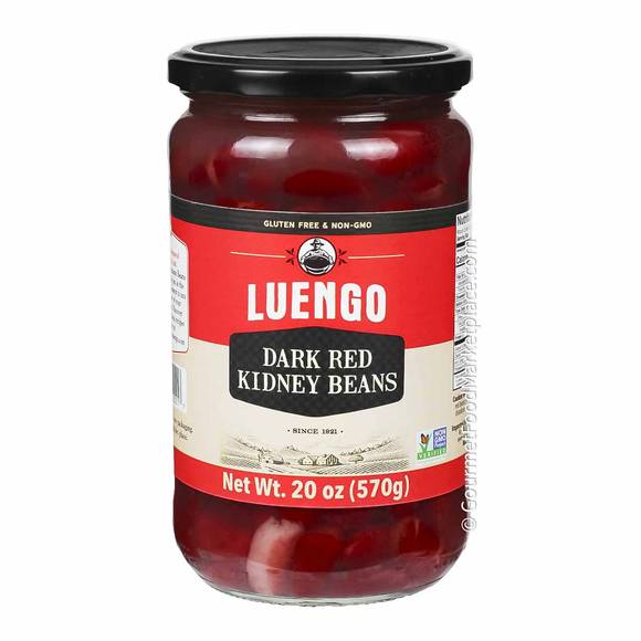 Luengo Dark Red Kidney Beans, Non-GMO 1