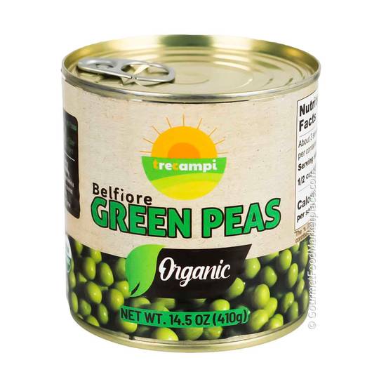Belfiore Organic Green Peas, No Added Sugar 1
