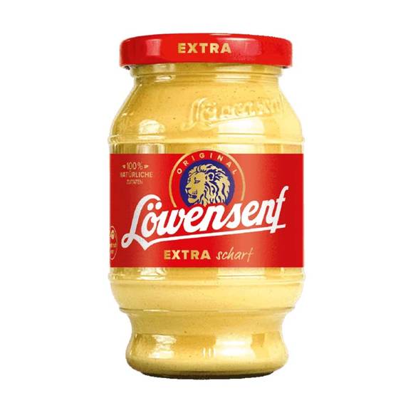 Lowensenf German Extra Hot Mustard 1