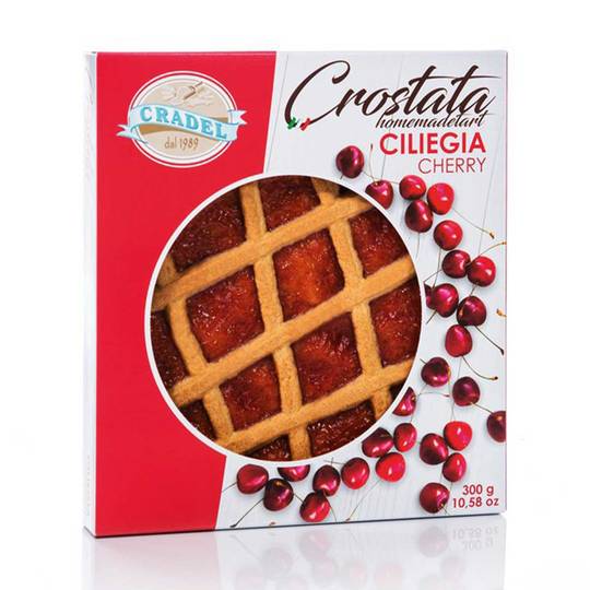Cradel Cherry Crostata Cake 1