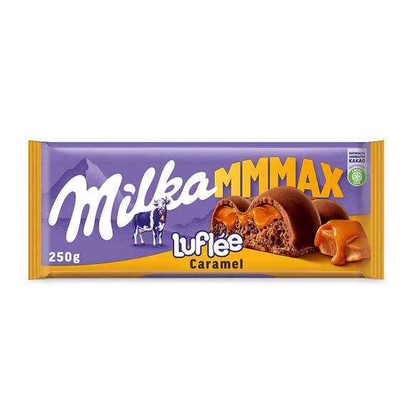 Milka Luflee Milk Chocolate with Caramel, XXL 1