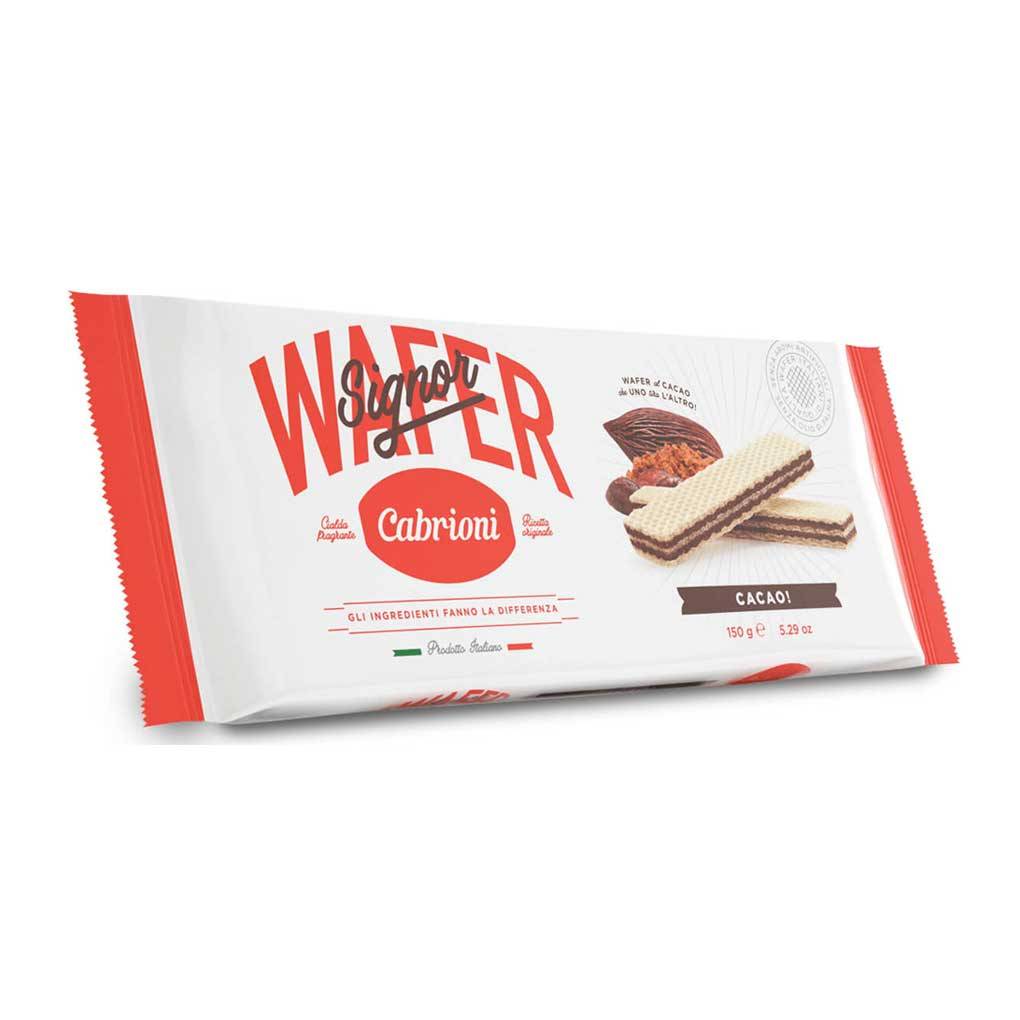 Cabrioni Italian Cocoa Signor Wafer, No Palm Oil 1