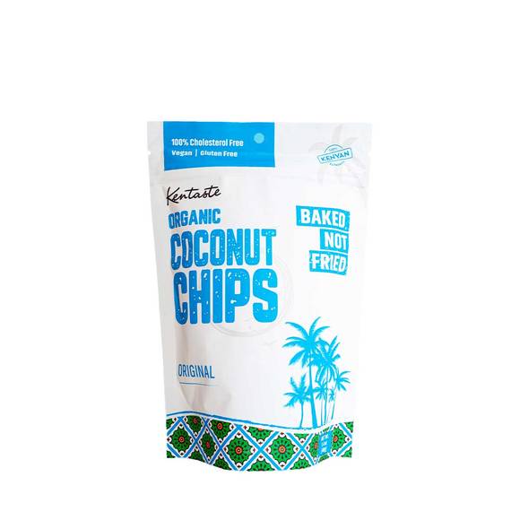 Kentaste Organic & Vegan Original Coconut Chips 1