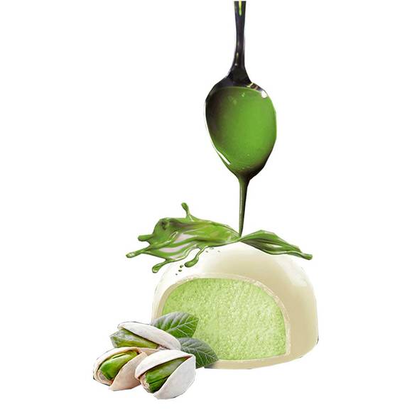 Vergani White Chocolate Pralines with Pistachio Cream 2